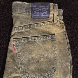 94’ Green Baggy Levi Jeans!!